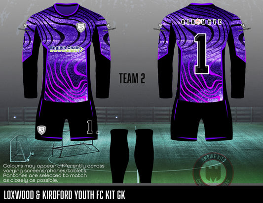 Loxwood & Kirdford Youth FC - GK Kit (U10 Kestrels)