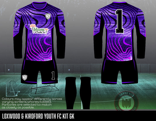 Loxwood & Kirdford Youth FC - GK Kit (U11 Aces)