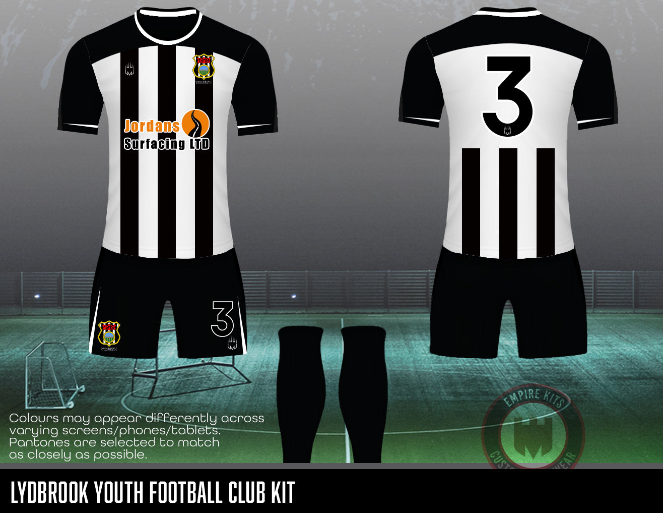 Lydbrook Youth FC - home kit (Jordans)