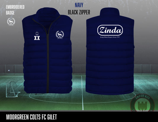 MOORGREEN COLTS FC - Gilet (emboidered)