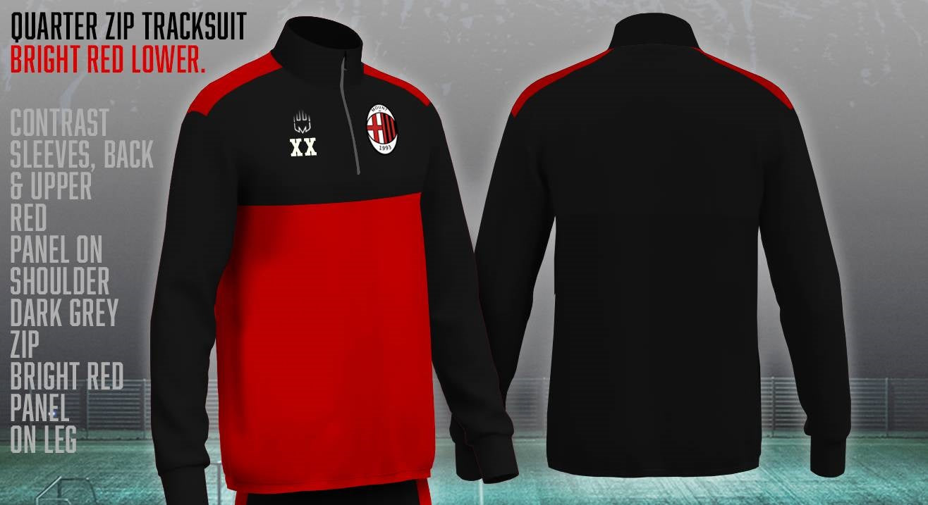 Mount FC - Quarter Zip Tracksuit Top