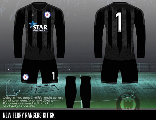 New Ferry Rangers - Star International GK Kit U16 (grey)