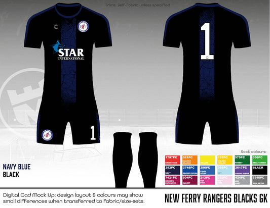 New Ferry Rangers - (Star) GK - Fabric B