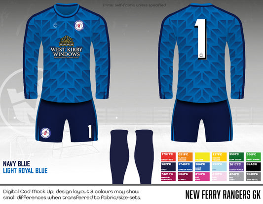 New Ferry Rangers - (West Kirby) GK - Fabric B