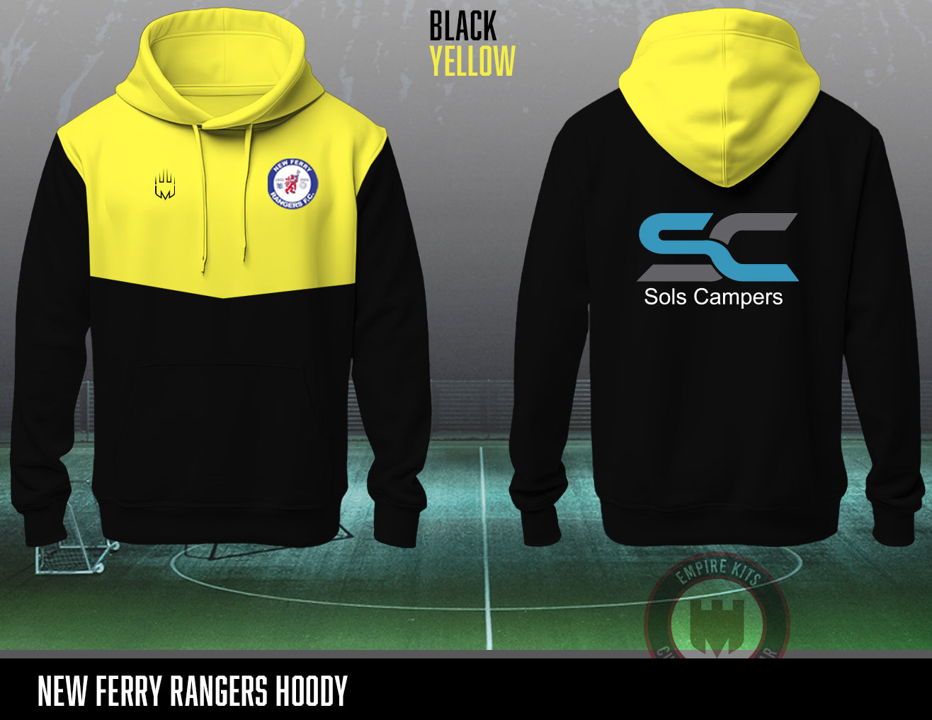 New Ferry Rangers Hoody (Yellow)