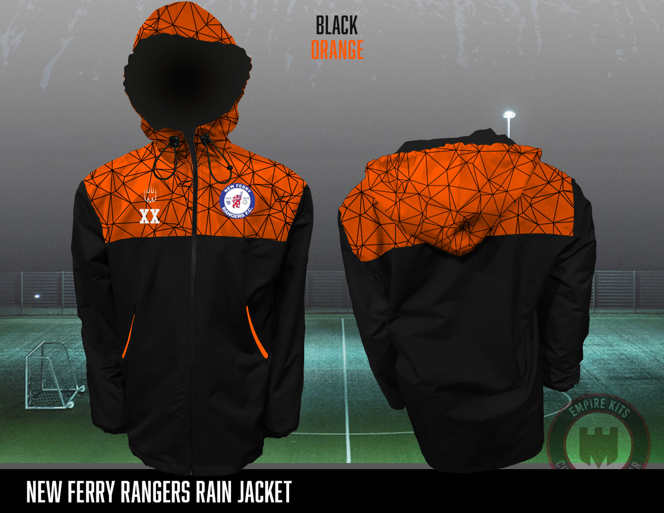 New Ferry Rangers - Rain Jacket
