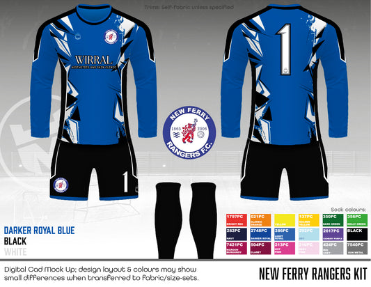 New Ferry Rangers - (Wirral) GK - Fabric B