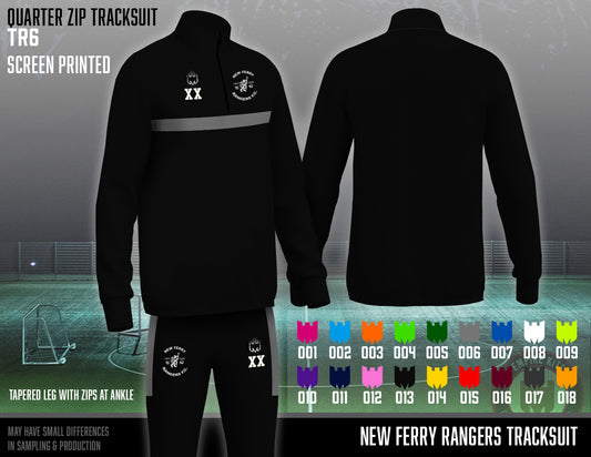 New Ferry Rangers - 1/4 Zip Tracksuit