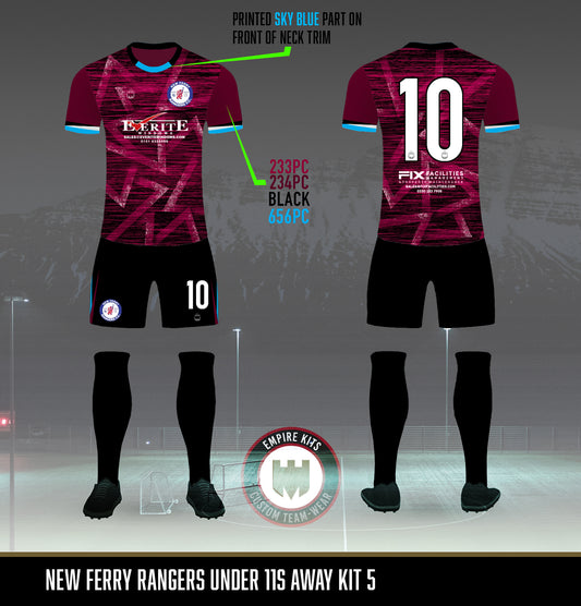 New Ferry Rangers - Everite Outfield