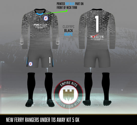 New Ferry Rangers - Everite GK (Grey)