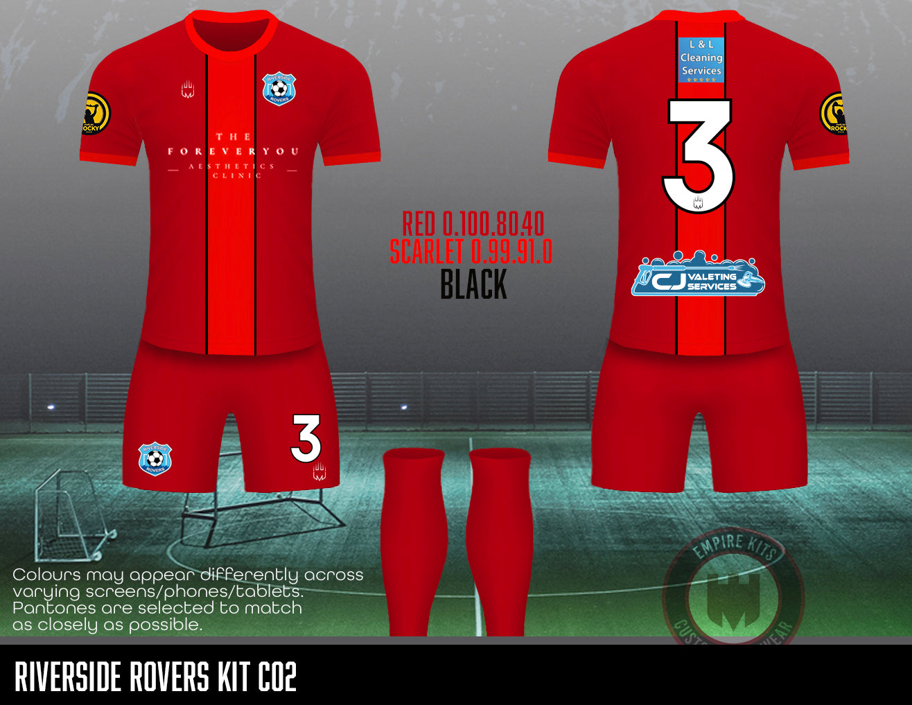 Riverside rovers- REPLACEMENT KIT