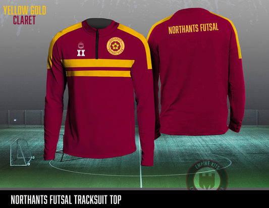 Northants Futsal 1/4 Zip Tracksuit Top
