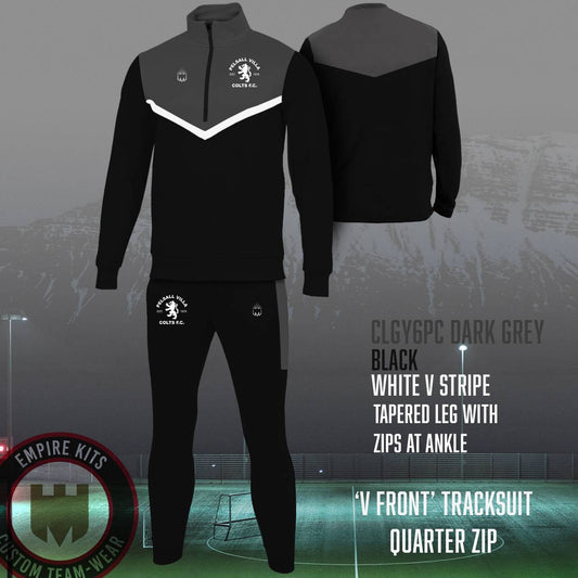 Pelsall Villa 1/4 Zip Tracksuit (GREY)