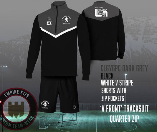 Pelsall Villa 1/4 Zip Tracksuit (w/ Shorts)