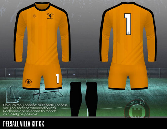 Pelsall Colts - REPLACEMENT GK KIT