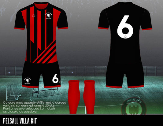 Pelsall Colts FC - REPLACEMENT HOME KIT