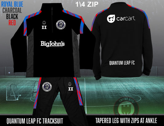 Quantum Leap FC - 1/4 Zip Tracksuit
