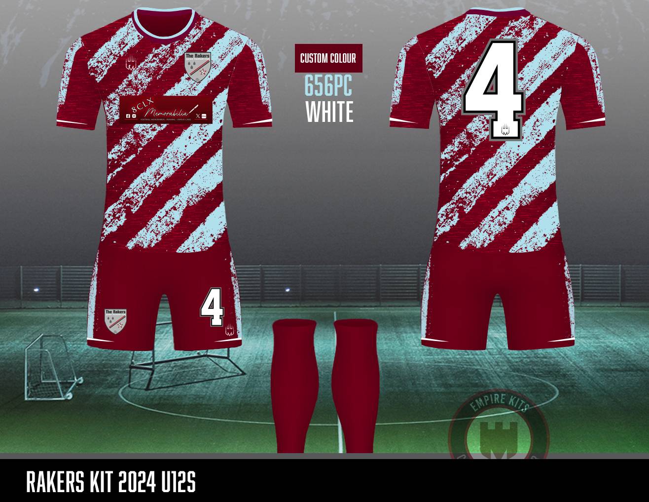 RAKERS KIT Outfield (Memorabilia Sponsor)