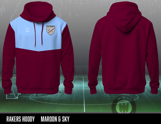 Rakers JFC Hoody (Maroon- No sponsor)