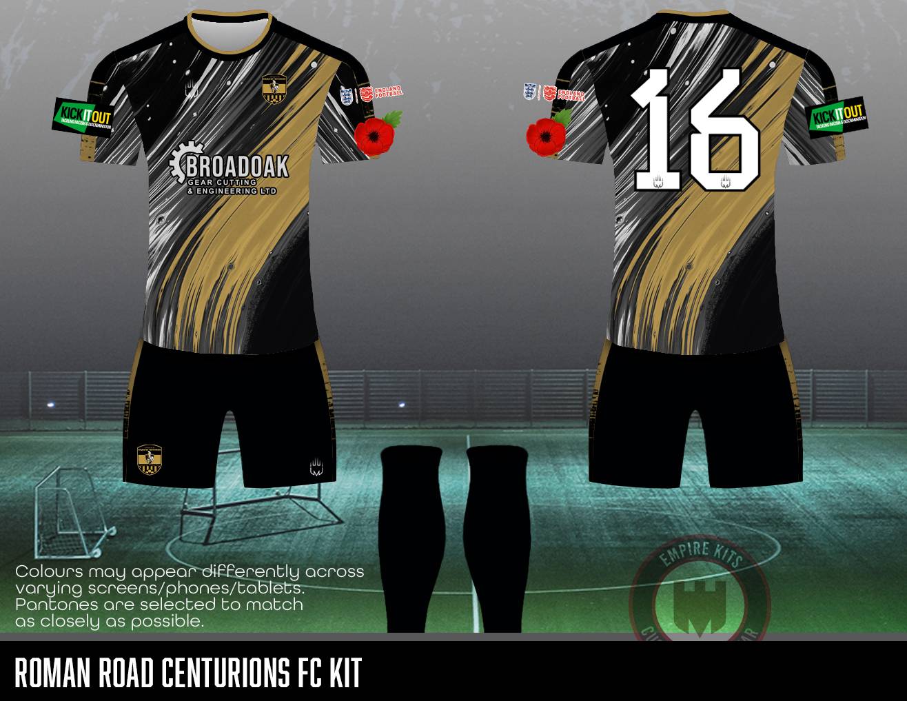 Roman Road Centurions FC - Home Kit (Broadoak)