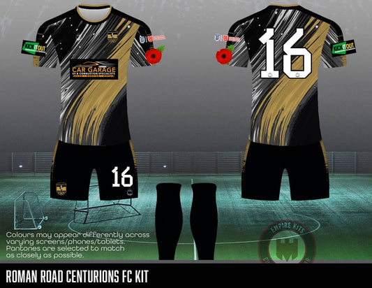 Roman Road Centurions FC - Home Kit (Car Garage)