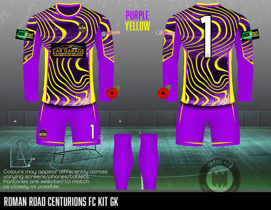 Roman Road Centurions FC - GK Kits (Car Garage)