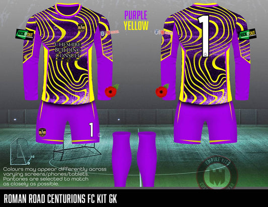 Roman Road Centurions FC - GK Kits (Chesire Building)