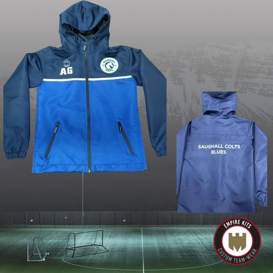 Saughall Colts Blues Rain Jackets