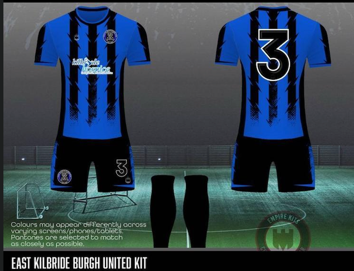 East Kilbride Burgh United - Kit - Fabric A