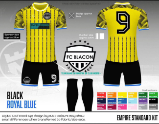 FC Blacon - Kit - Fabric B