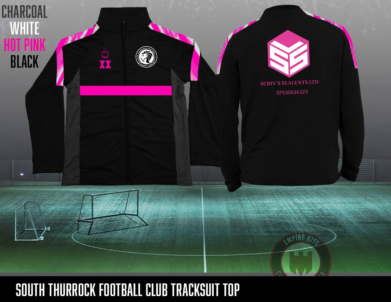 South Thurrock FC - Full Zip Tracksuit top