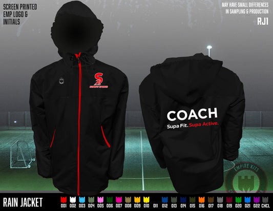 SupaFit Sports Coaching - Rain Jacket