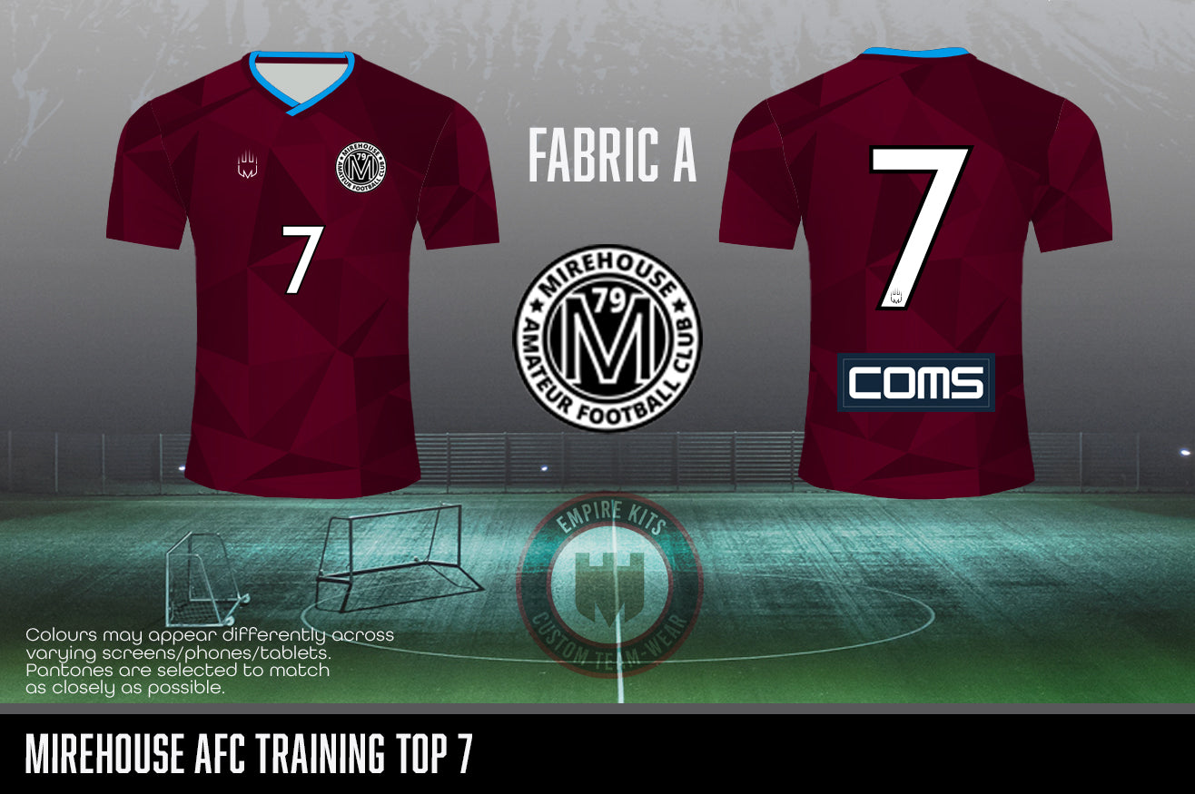 Mirehouse AFC - training shirt - Fabric A