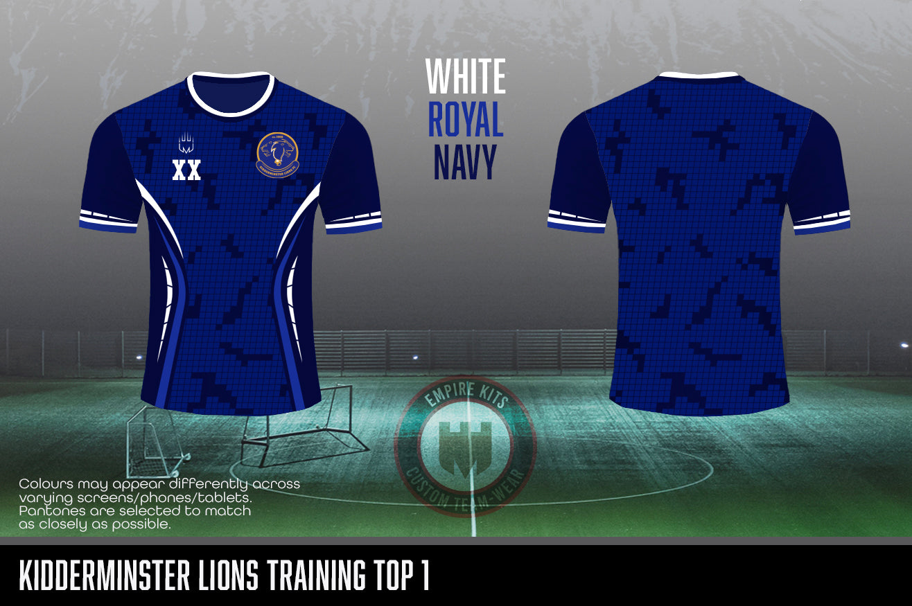 Kidderminster Lions - jersey - Fabric A