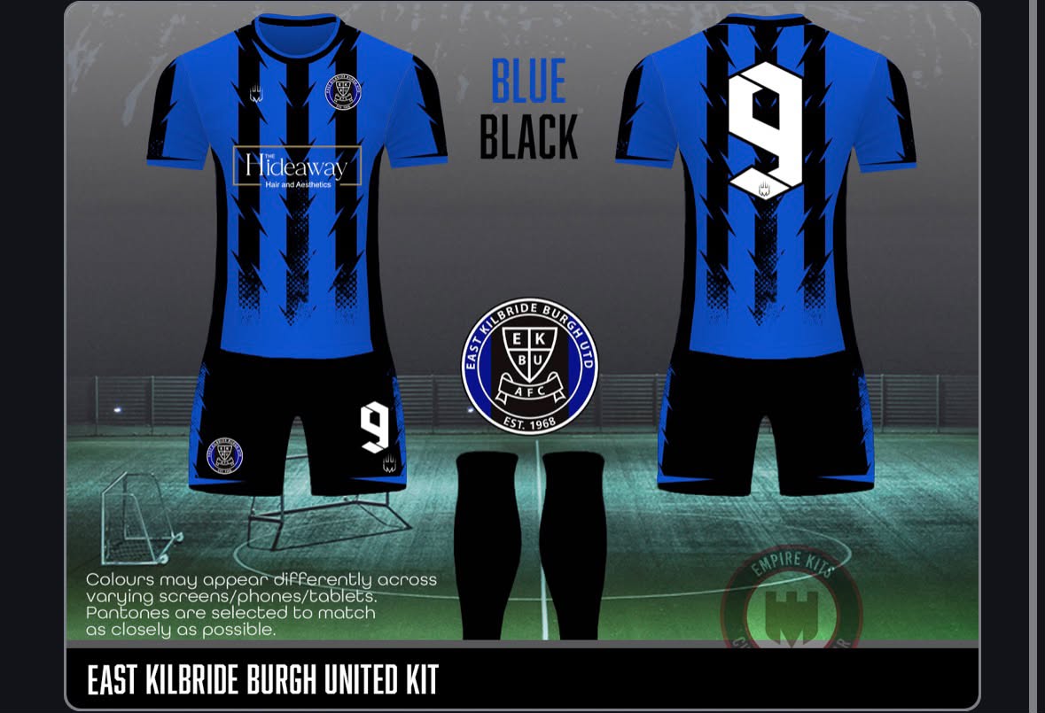 East Kilbride Burgh United - Kit - Fabric A