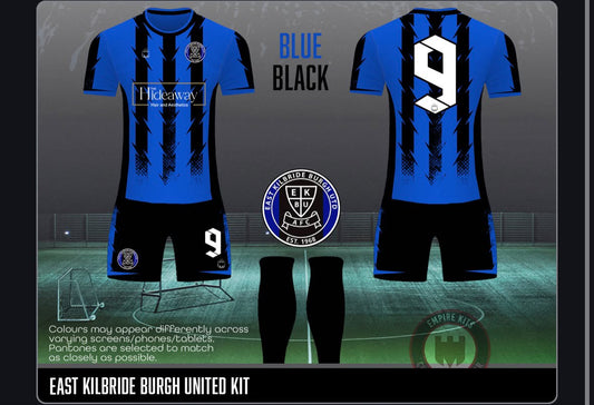 East Kilbride Burgh United - Kit - Fabric A