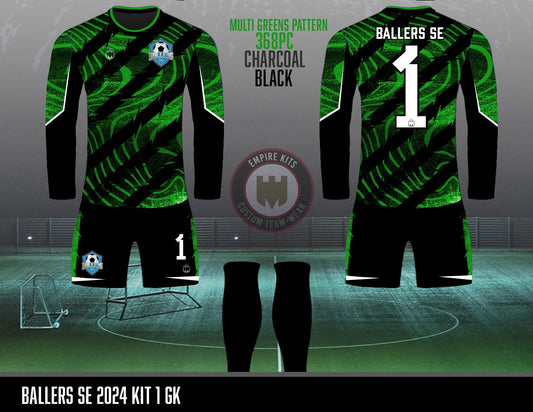 Ballers SE - REPLACEMENT GK KIT (Green)