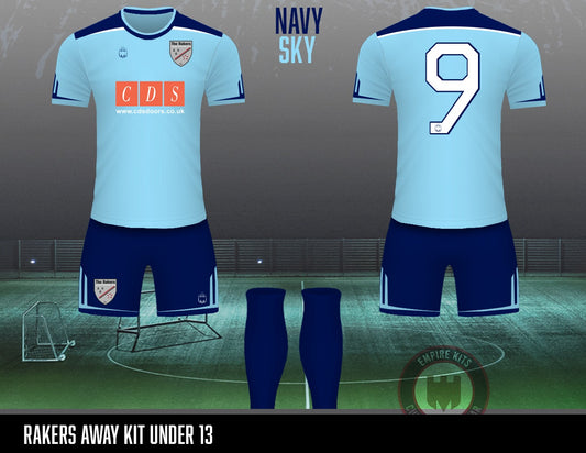 RAKERS KIT AWAY Outfield (CDS Sponsor)
