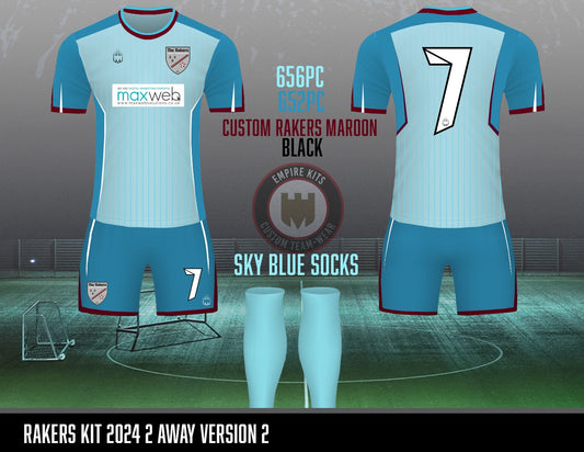 RAKERS KIT AWAY Outfield (MaxWeb)