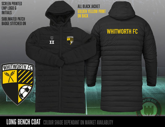 Whitworth FC -  Long Bench Coat