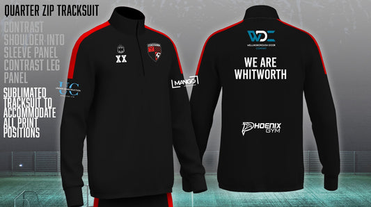 Whitworth FC - Quarter Zip Tracksuit Top