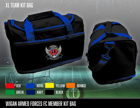 Wigan Armed Forces FC - Kit Bag (Royal Blue)