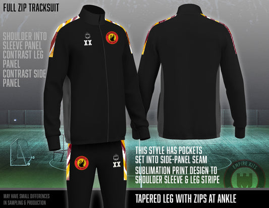 Wolverley FC -  Full Zip Tracksuit