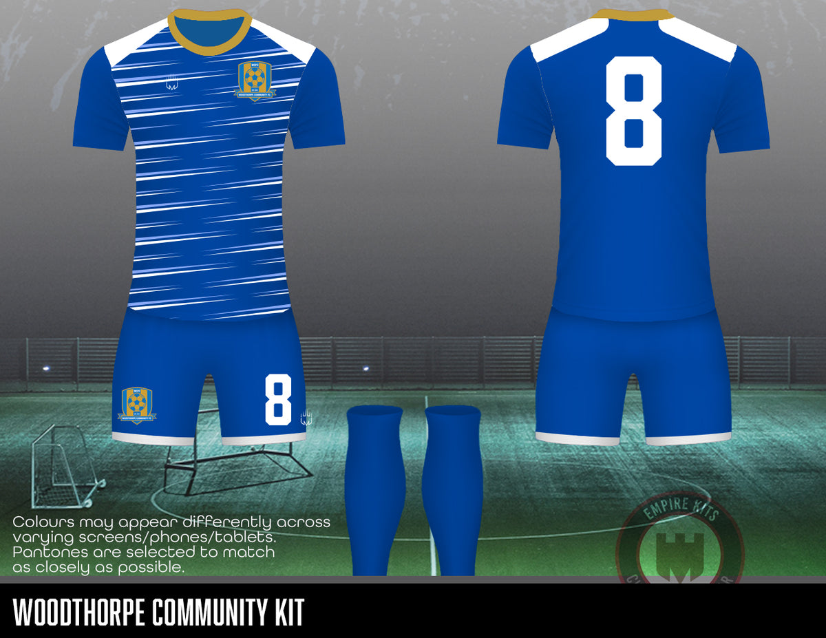 Woodthorpe Community - REPLACEMENT OUTFIELD KIT (BLUE)
