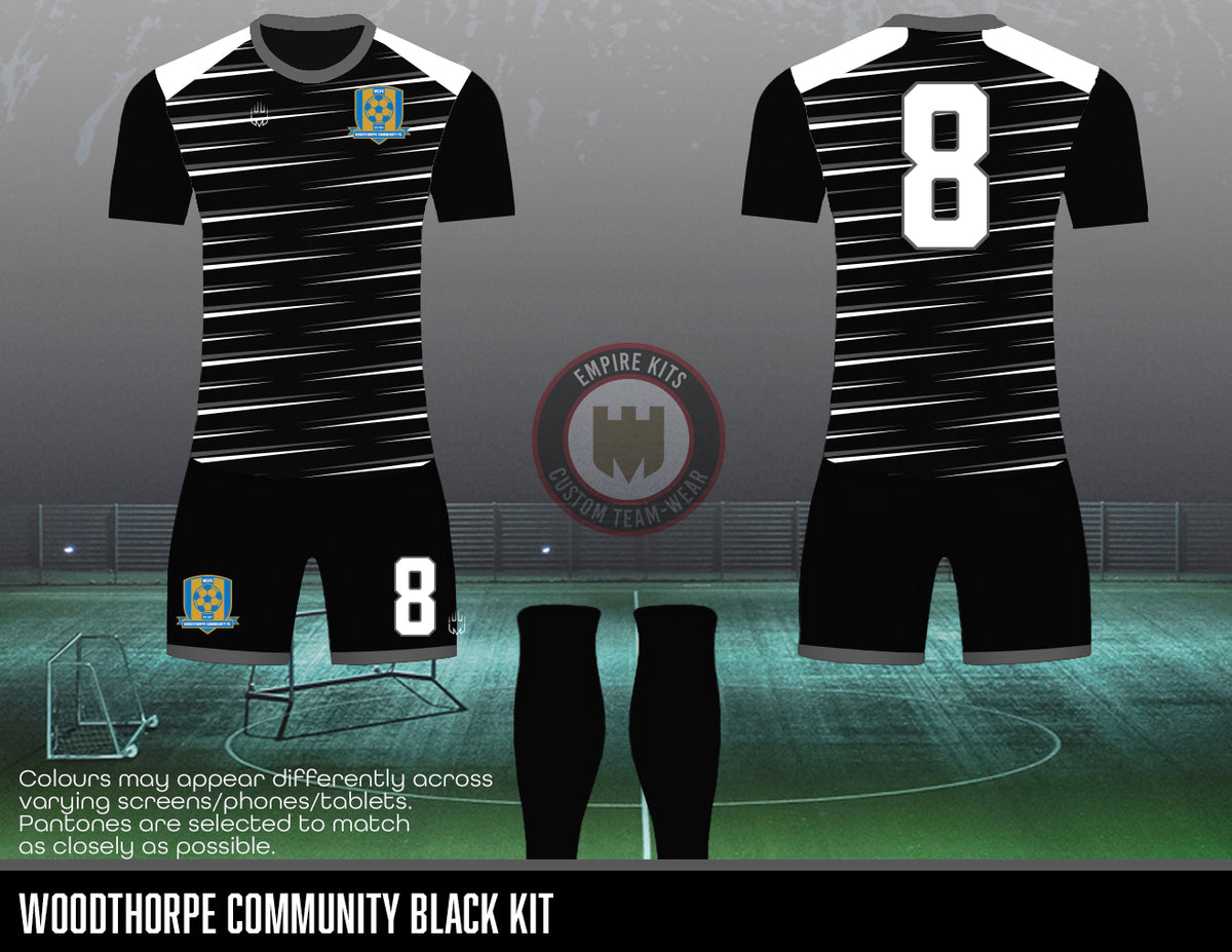 Woodthorpe Community - REPLACEMENT OUTFIELD KIT (BLACK)