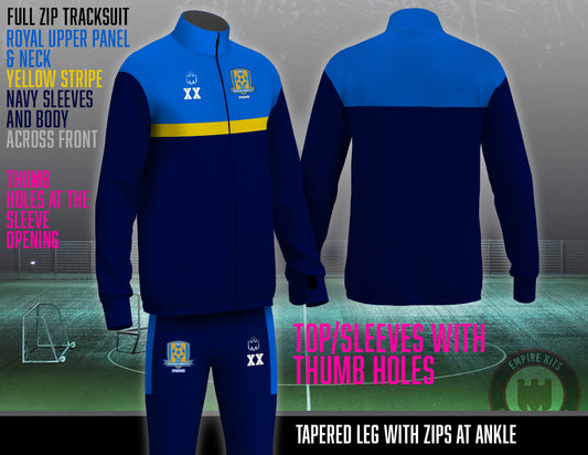 Woodthorpe Community FC -  Full Zip Tracksuit