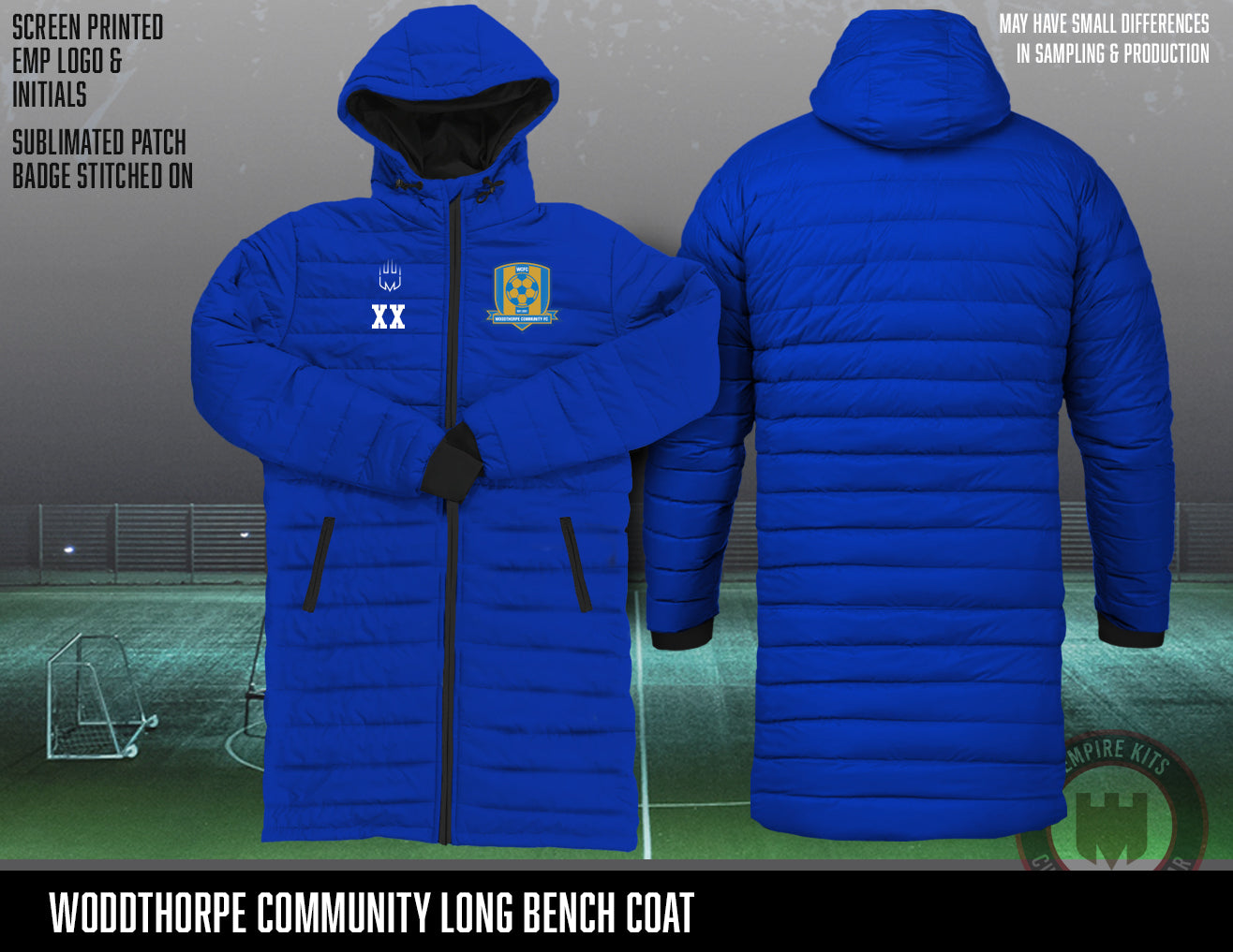 Woodthorpe Community FC -  Long Bench Coat