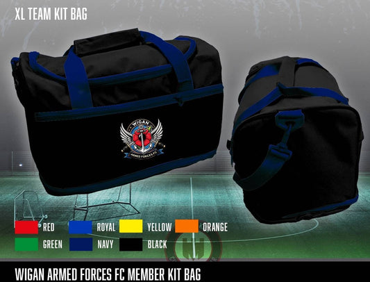 Wigan Armed Forces FC - Kit Bag (Navy)