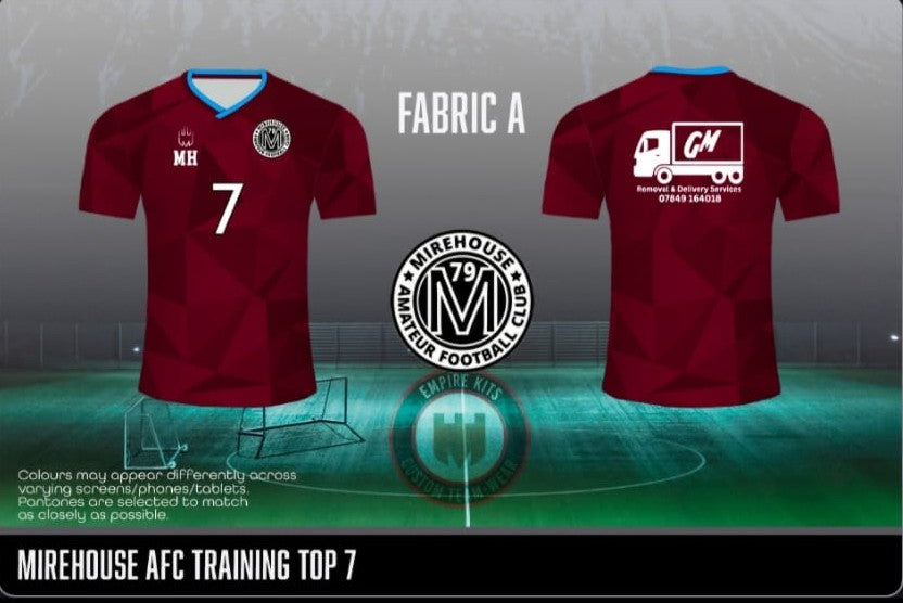 Mirehouse AFC - training shirt - Fabric A