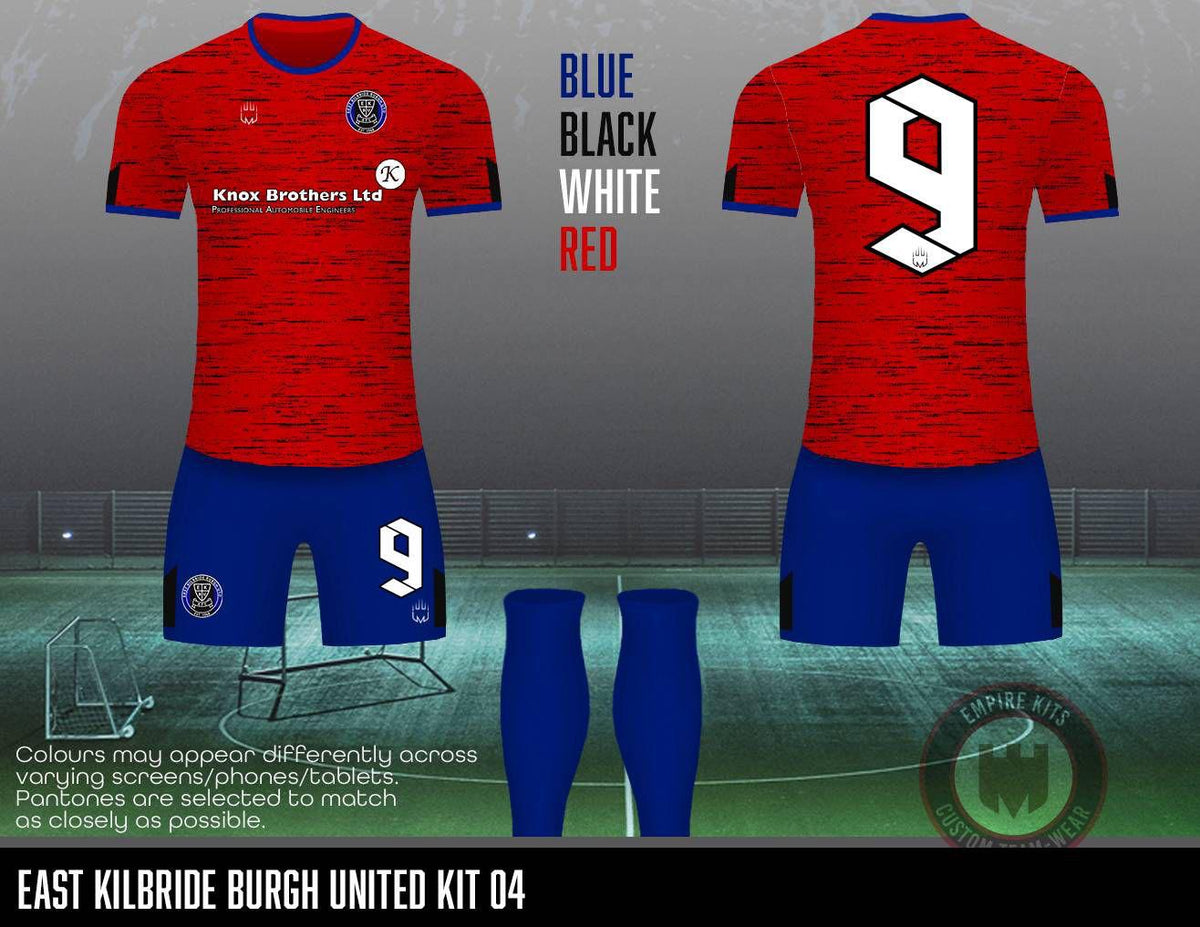 East Kilbride Burgh United - Kit - Fabric A